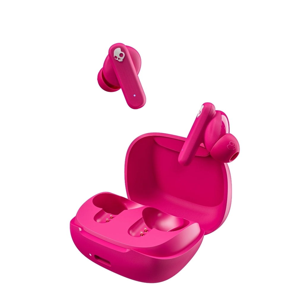 Skullcandy Pink Wireless Earbuds